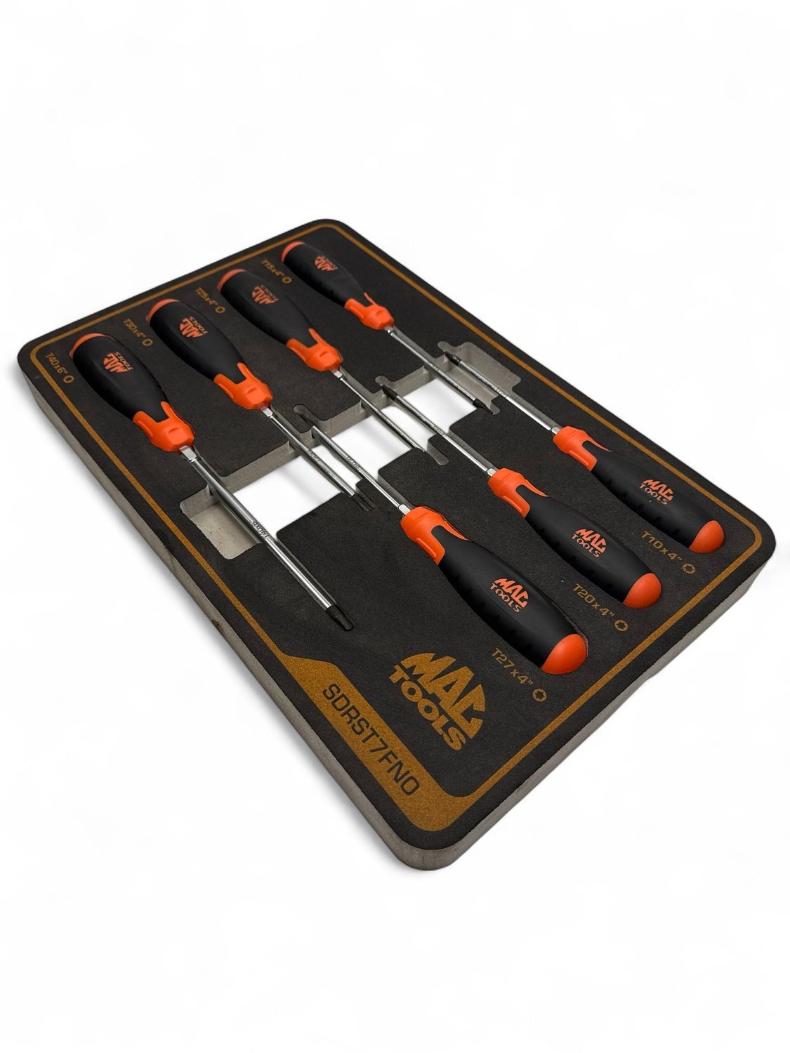 Mac Tools 7pc Torx Screwdriver Set, SDRST7FNO