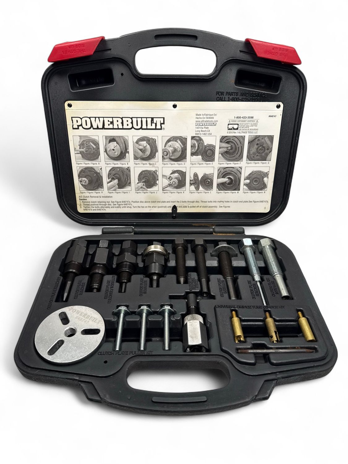 Powerbuilt 18 Pc. A/C Service Kit 648747