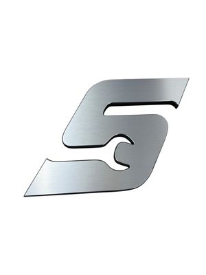 Snap On Wrench “S” Logo Sign, KAWRSLOGO18