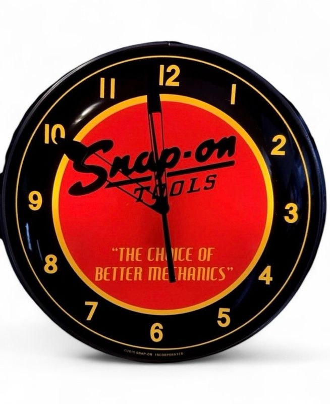パペット Snap-on 壁掛時計 内部照明付 CLOCK s-l400.jpg