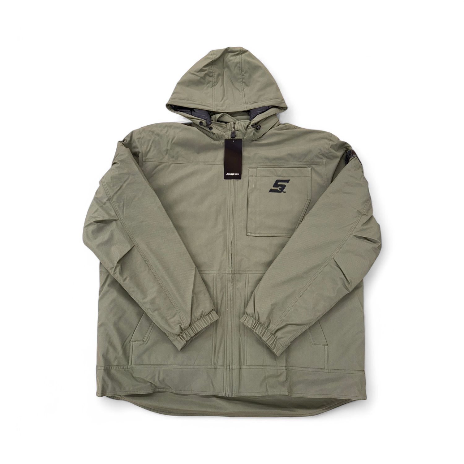 Snap On Insulated Zip Up Jacket