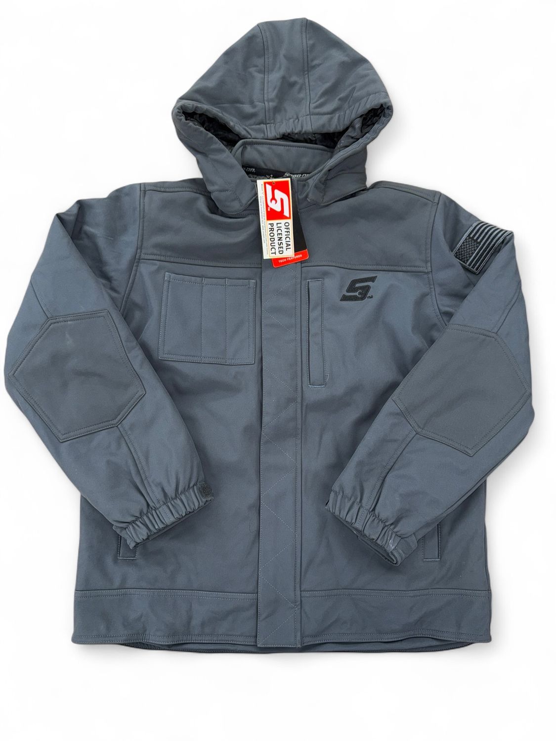 Snap-on ジャケット Snap On Grey Insulated Zip Up Youth Jacket