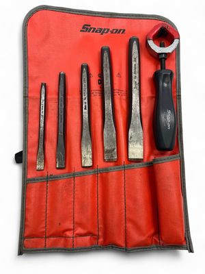 Snap On 6pc Chisel Set