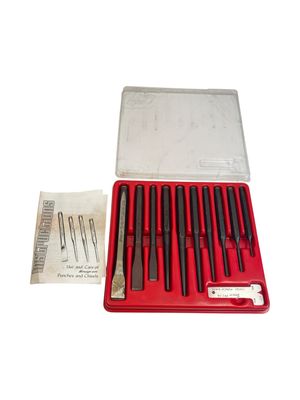 Snap On 11pc Punch & Chisel Set, PPC710BK