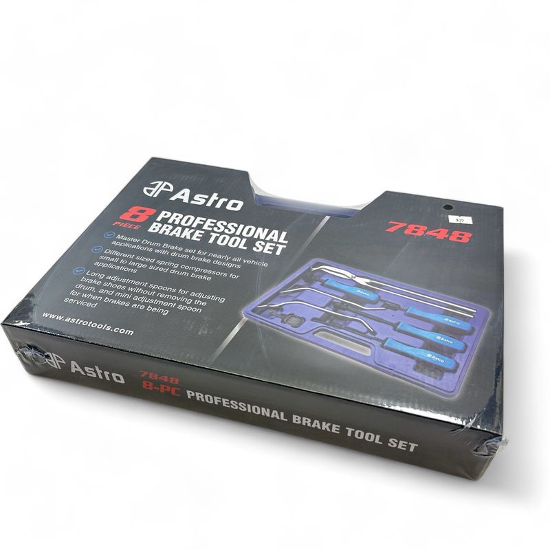 thumbnail image 2 of Astro Pneumatic 8-Piece Brake Tool Set - Professional Brake Spring Tools For Cars & Trucks 2 of 6