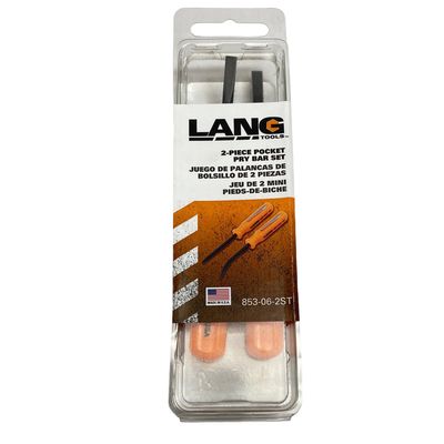 Lang Tools 2 Pc. Pocket Pry Bar Set, 853-06-2ST