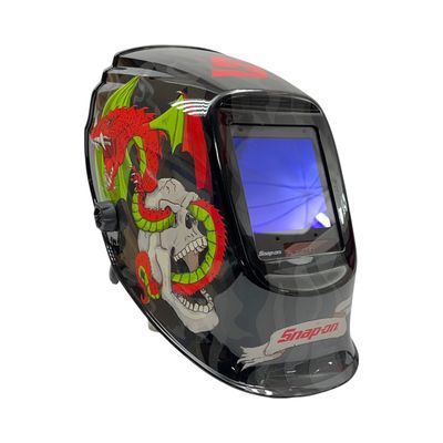 Snap On Auto-Darkening Welding Helmet With Grind Feature And Wide View Lens, YA4613 Snap On Auto-Darkening Welding Helmet With Grind Feature And Wide View Lens, YA4613