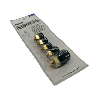 Matco Tools 5PC Injector Rail Fuel Line Cap Set, IRFLC5 Matco Tools 5PC Injector Rail Fuel Line Cap Set, IRFLC5