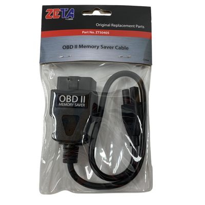 ZETA OBD II Memory Saver Cable, ZT50405 ZETA OBD II Memory Saver Cable, ZT50405