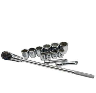 Cornwell USA 3/4” Drive Service Set (1-1/8” to 2”)