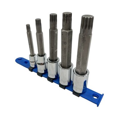 Matco 5pc Long Triple Square Socket Set (8-16MM)