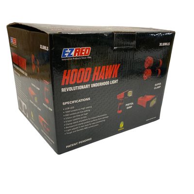 E-Z Red Hood Hawk Underhood Light, XLUHLS E-Z Red Hood Hawk Underhood Light, XLUHLS