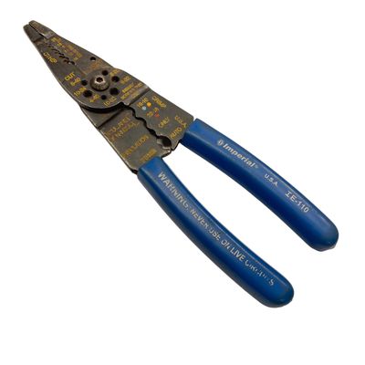 Imperial 8” Wire Crimpers/ 5 In 1 Combination Tool, IE-110