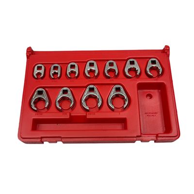 Matco Tools 11 Pc. 3/8” Drive SAE Flarenut Crowfoot Wrench Set,