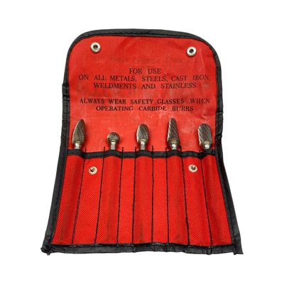 Matco Tools 5 Pc. Long Shank Carbide Burr Kit, Z5L4