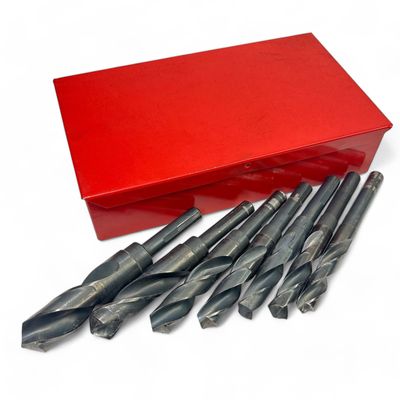 Snap On 9/16”-1” 1/2" Reduced-Shank 118° Point Drill Bit Set