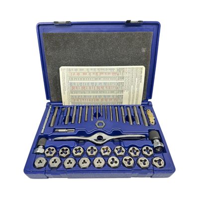 Irwin Hanson 40pc Metric Tap & Die Set