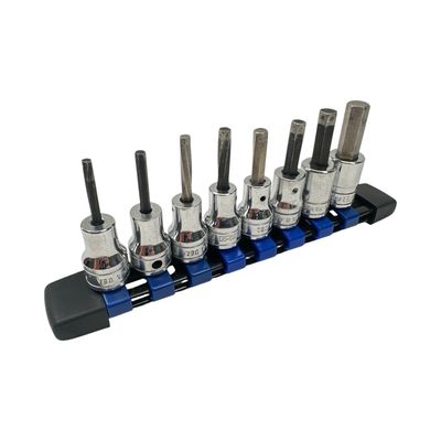 Snap On 8 pc 3/8" Drive SAE Standard Hex Bit Socket Set (1/8-3/8"), 208EFAY