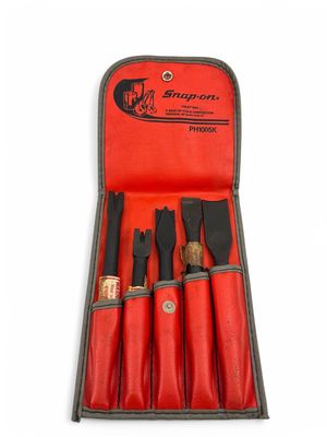 Snap On 5pc Air Hammer Bit Set, PH1005K Snap On 5pc Air Hammer Bit Set, PH1005K