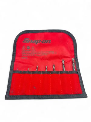 Snap On 7 pc Hex Shank Machine Screw Length Drill Bits Set (1/16-1/4"), DBH7B