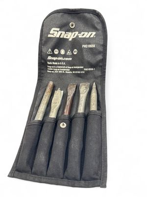 Snap On 5 pc Air Hammer Bit Set, PHG1055BK Snap On 5 pc Air Hammer Bit Set, PHG1055BK