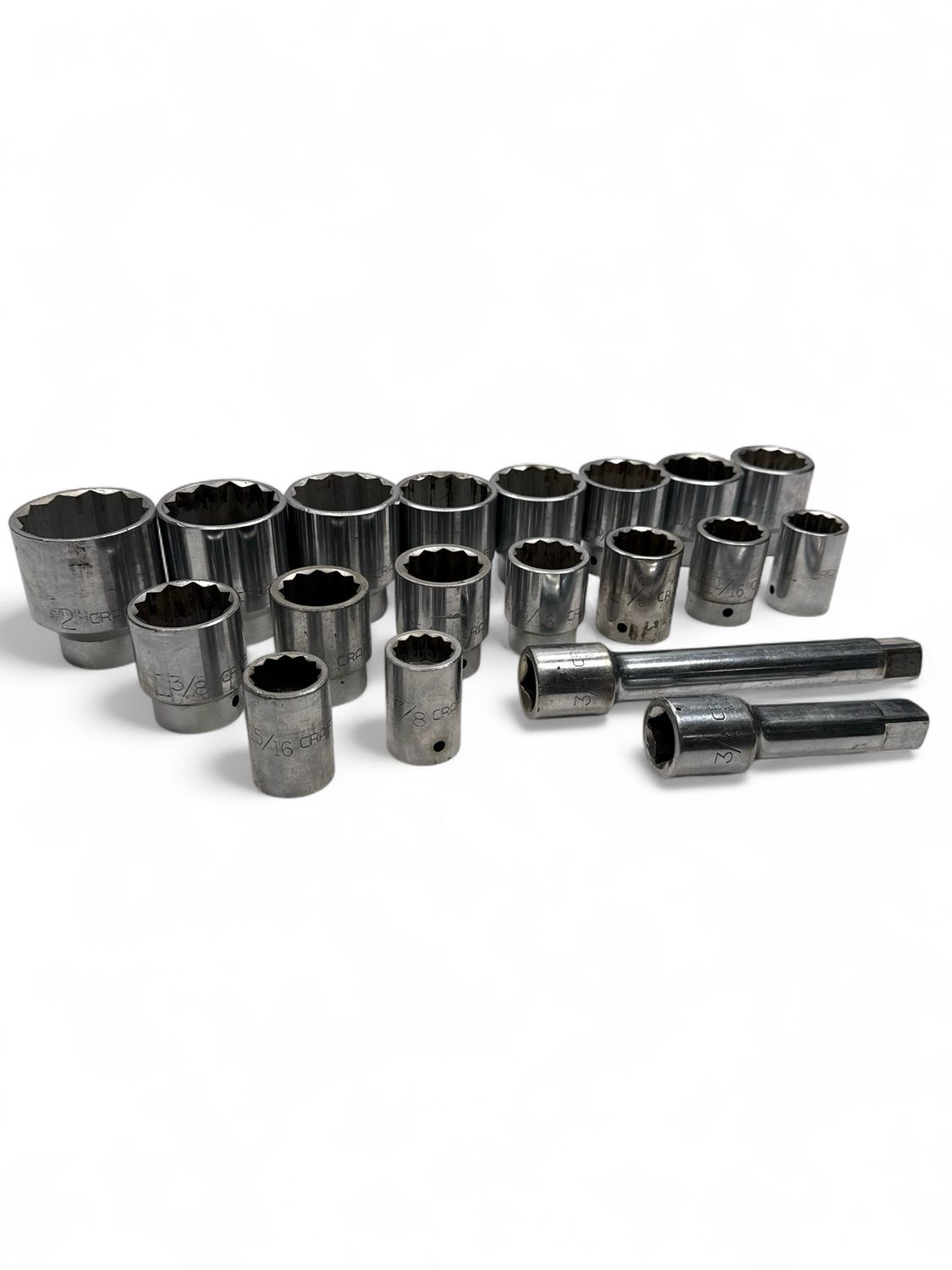 Craftsman USA 3/4” Drive SAE Socket Set (7/8”-2”)