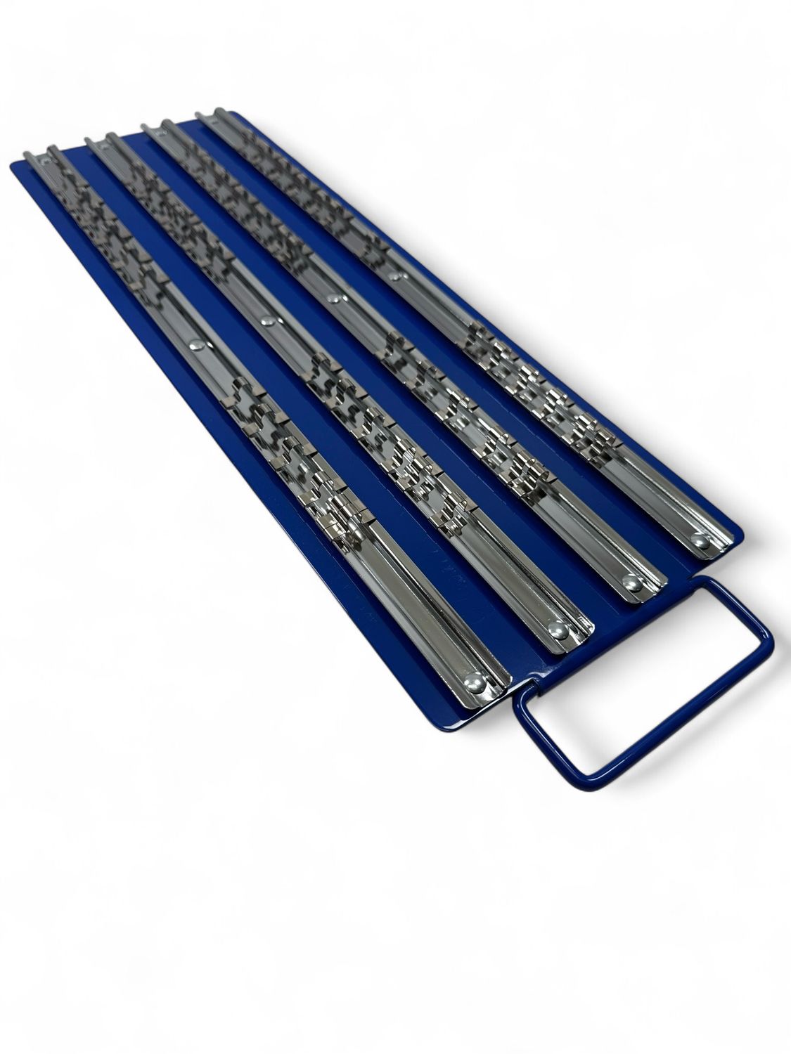 Cornwell 1/4” Blue Socket Rack Tray, CTG444B14