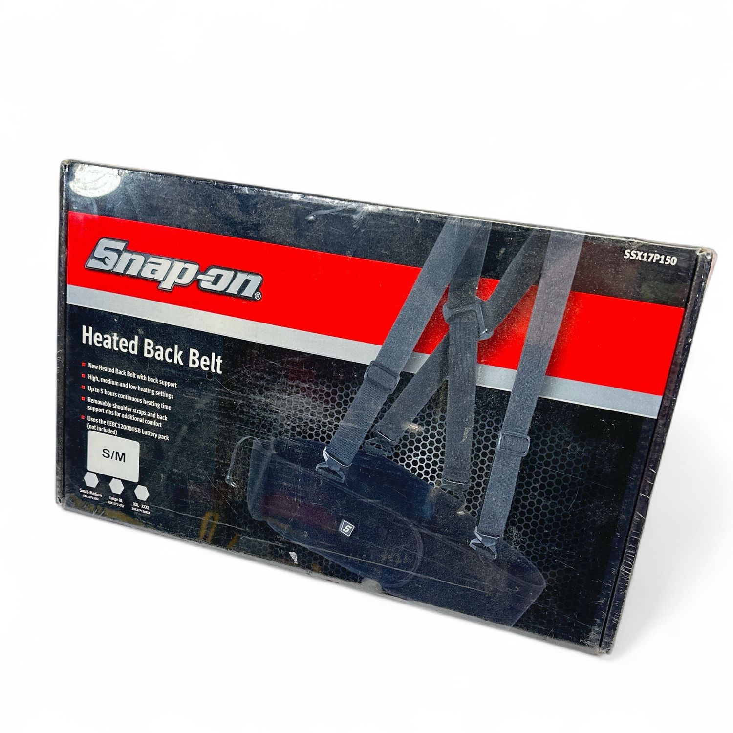 Snap On Heated Back Belt, SSX17P150