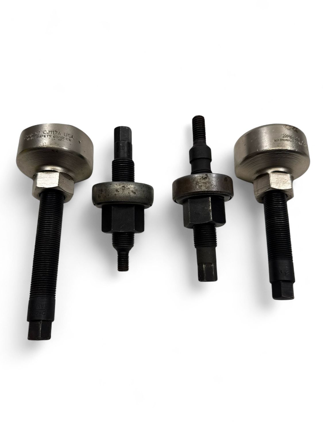 Snap On 4pc Power Steering Alternator Pulley Puller Set