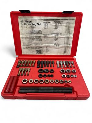 Mac Tools 48pc Master Rethreading Tap and Die Set, TRCOMBO-48