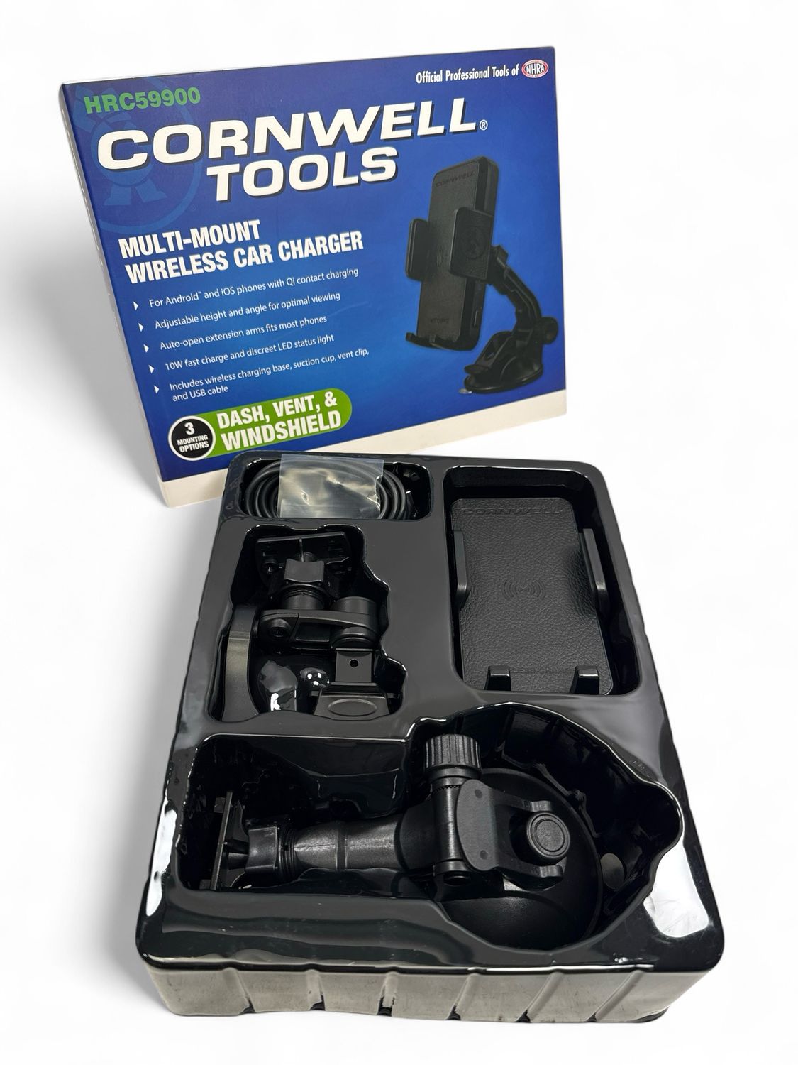 Cornwell Multi-Mount Wireless Car Charger, HRC59900