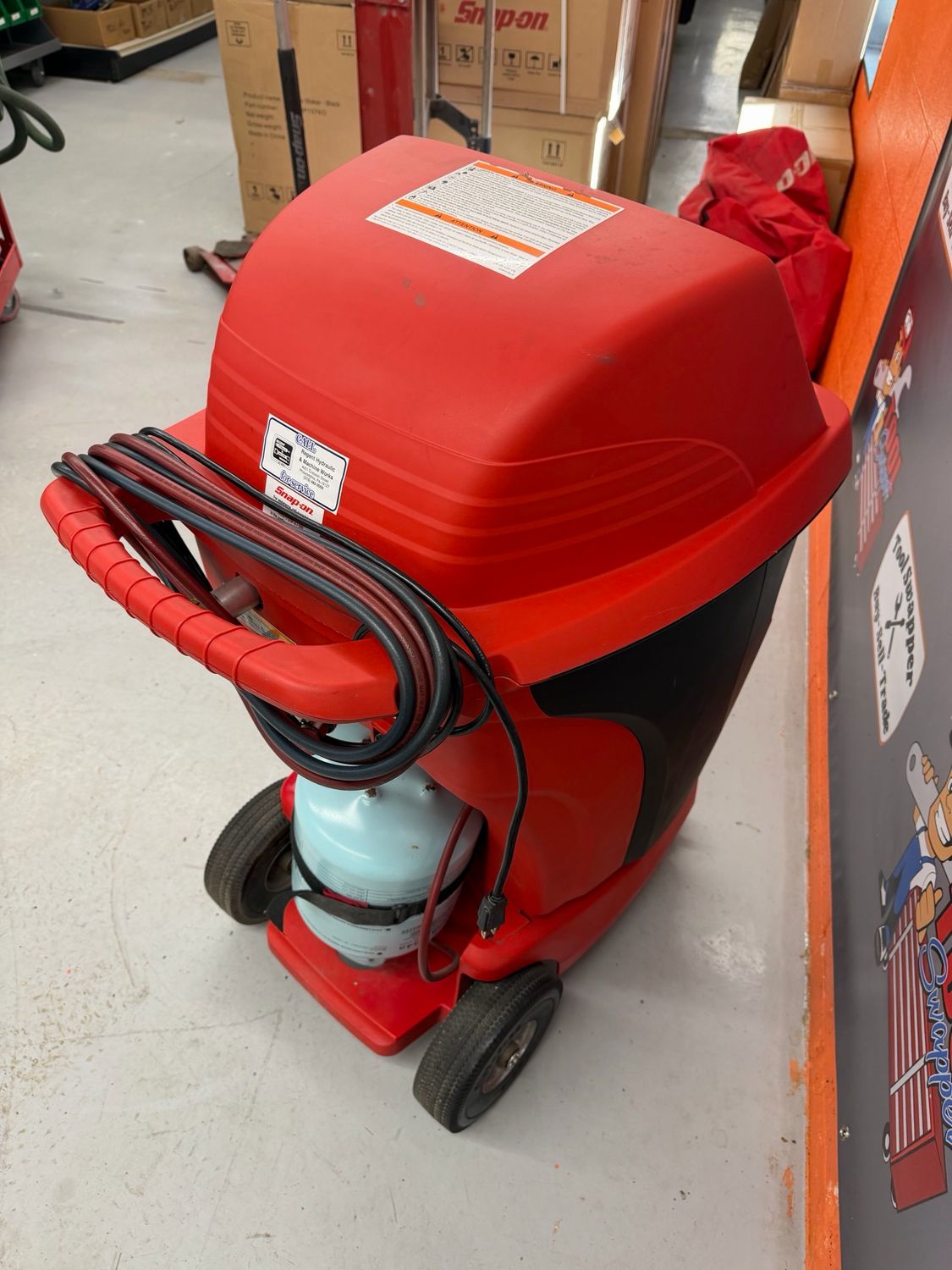 Snap On Fully Automatic Koolare Plus Air Conditioning Machine, R
