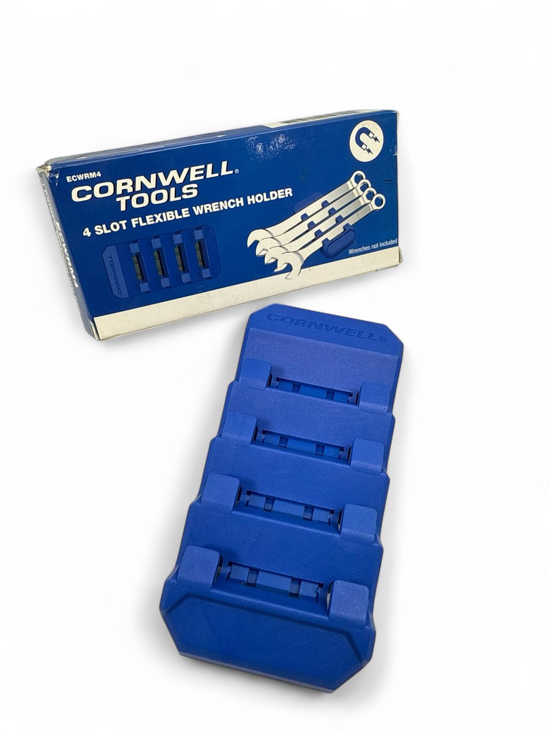Cornwell 4 Slot Flexible Magnetic Wrench Holder, ECWRM4