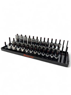 Snap On 36pc 3/8” Drive Shallow, Semi-Deep, & Deep 6pt Metric Flank Drive Socket Set (8mm - 19mm)