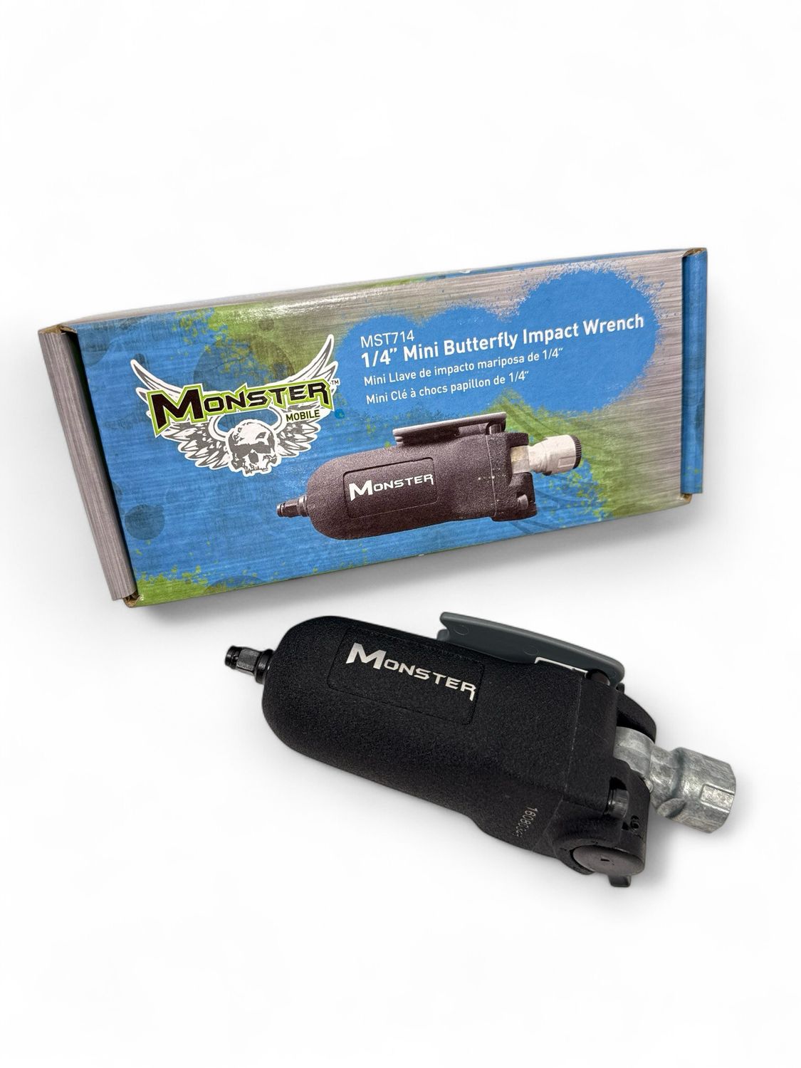 Monster Tools 1/4” Mini Butterfly Impact Wrench, MST714