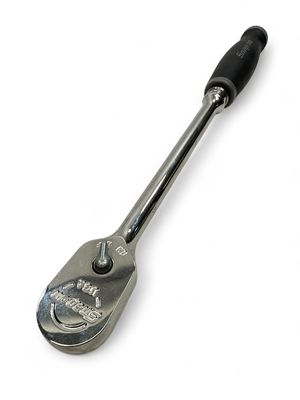 Snap On 3/8" Drive Dual 80® Technology Soft Grip Long Handle Ratchet, FHL80