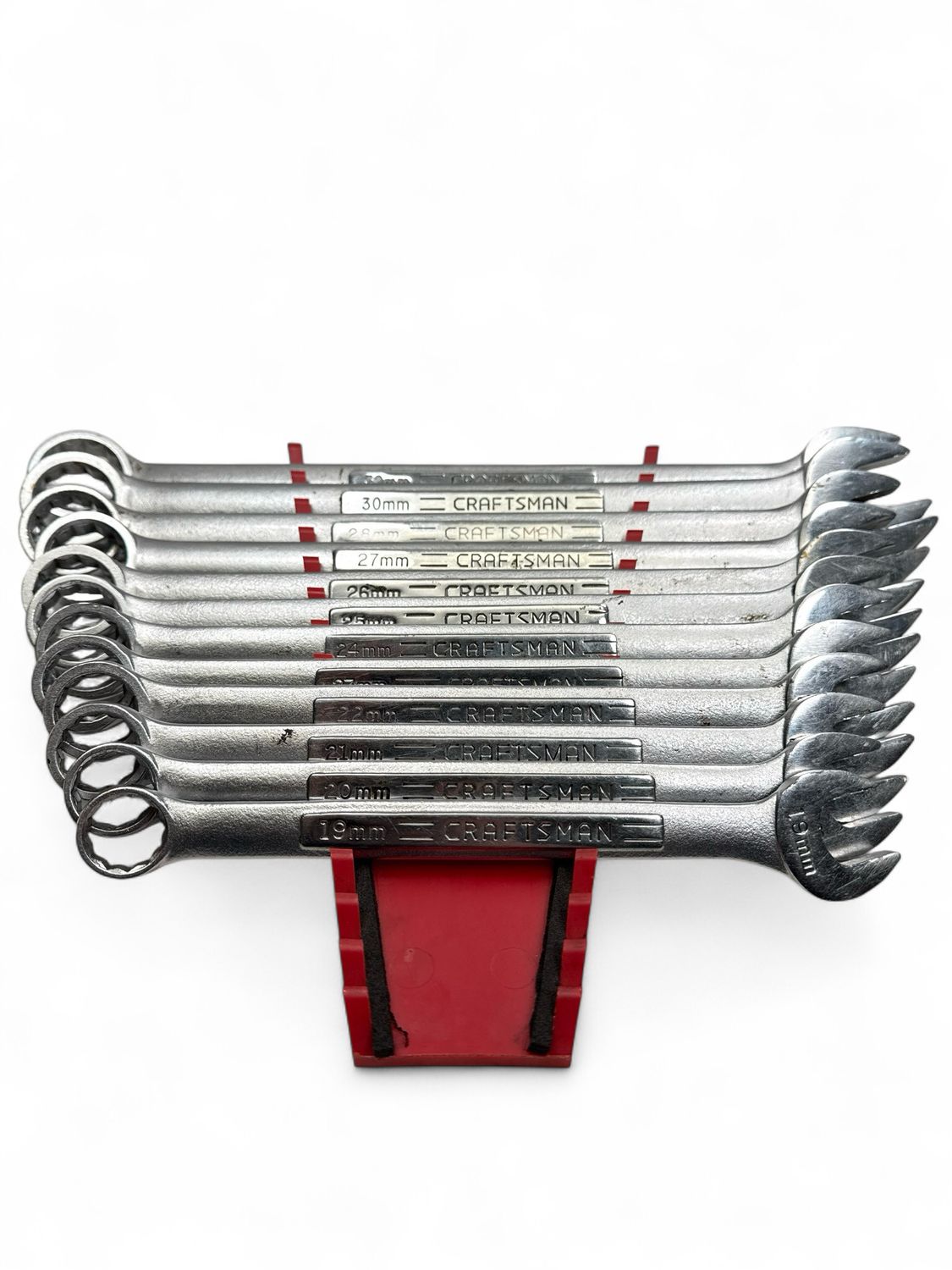 Craftsman USA LARGE 12pc Metric 12pt Combination Wrench Set (19mm - 32mm)