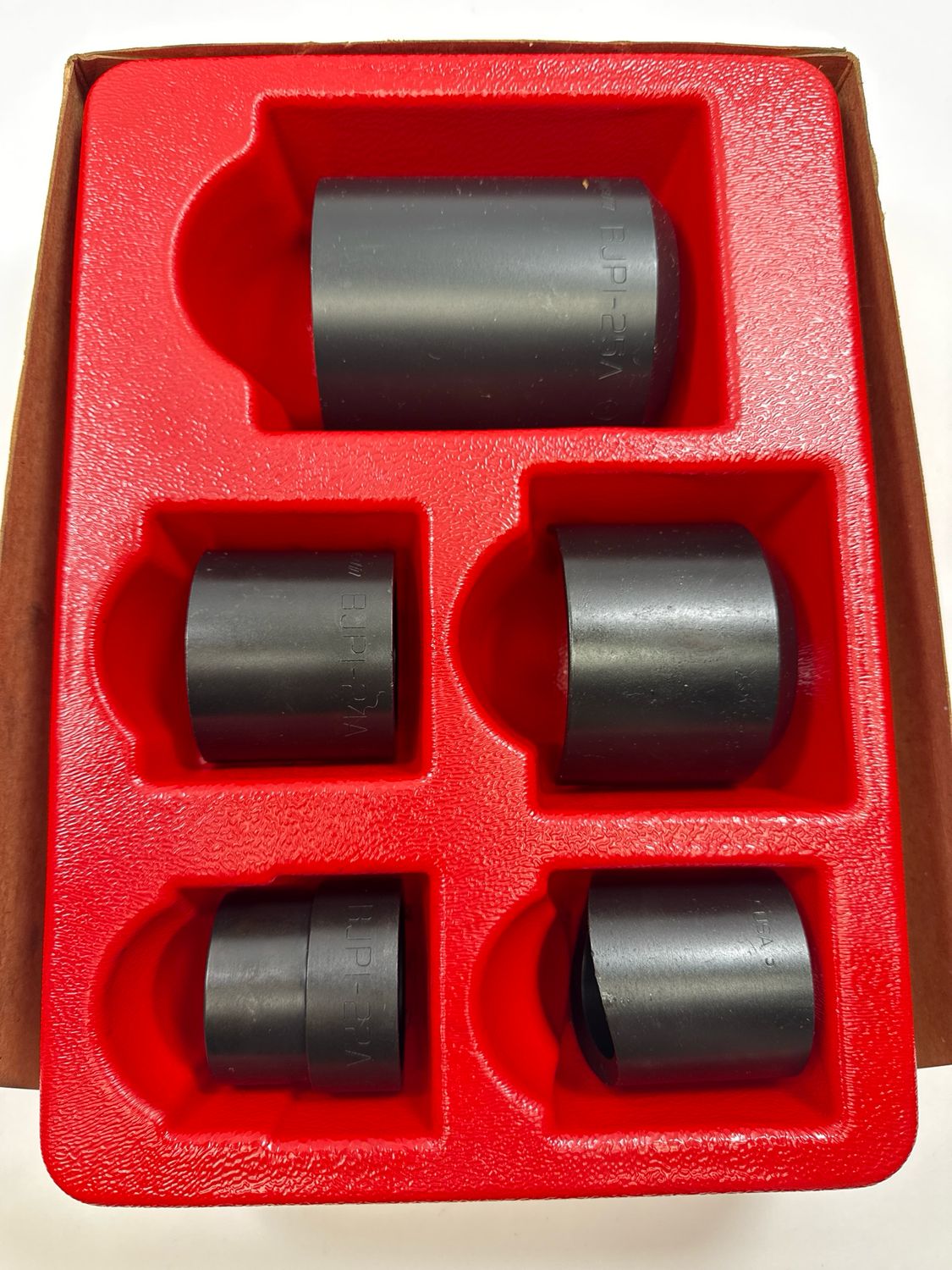 Snap On 5 Pc. Ball Joint Press Adapter Set, BJP10PT