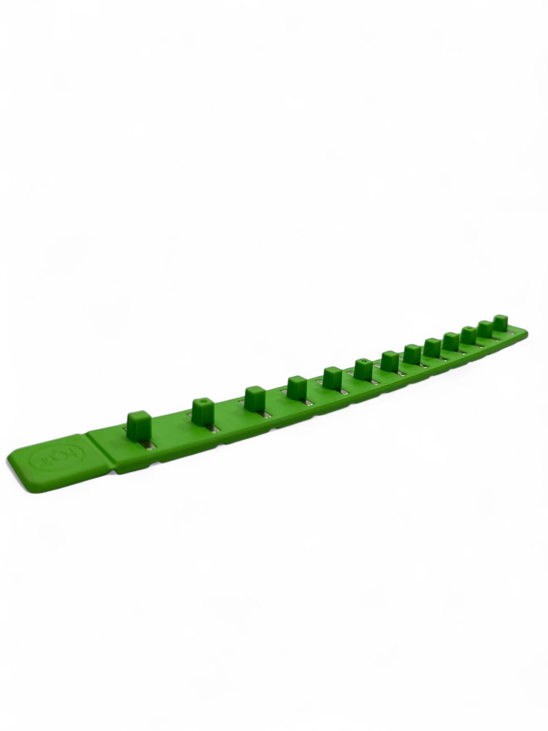 Cornwell 1/4" Drive Flexible Green Magnetic 13 Tab Socket Rail, ECFMR14B