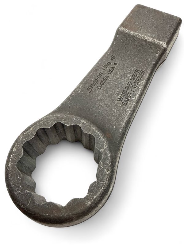 Snap On 1-5/8" 12-Point SAE Flank Drive Heavy-Duty Straight Handle Slugging Wrench, DX152A