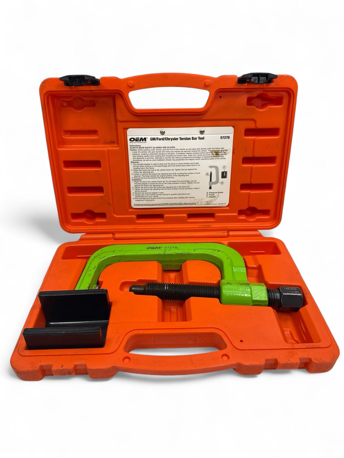 OEM Tools Torsion Bar Tool Set, 57278 - Shop by Manufacturer - Tool Swapper