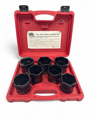 Mac Tools 7pc 1/2” Drive SUV/Truck Lock Nut Socket Set, AS4542A Mac Tools 7pc 1/2” Drive SUV/Truck Lock Nut Socket Set, AS4542A