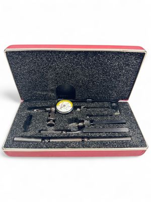 Starrett Swivel-Head Dial Test Indicator: 0 mm to 0.7 mm, Swivel Head, Metric, 0.001 in, 711MGCSZ