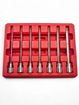 Mac Tools 7-PC. 3/8" Drive SAE Long Ball-End Hex Driver Set, SXALB7PT