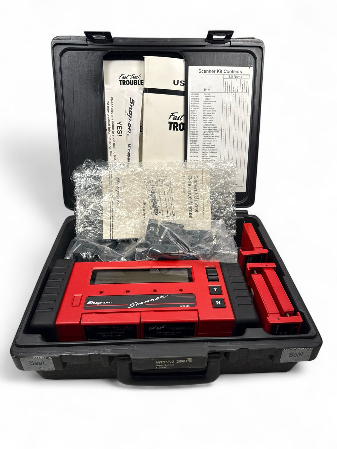 Snap On OBD-1 Diagnostics Scanner Kit, MT2500