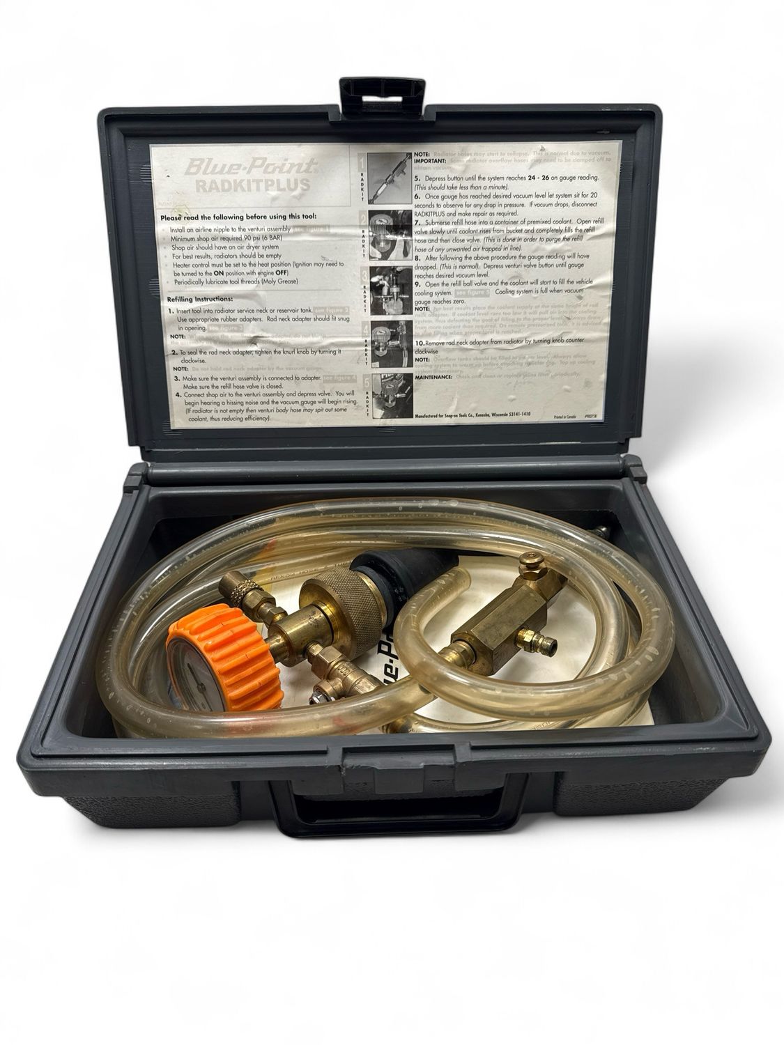 Blue Point Cooling System Vacuum/Filler, RADKITPLUS