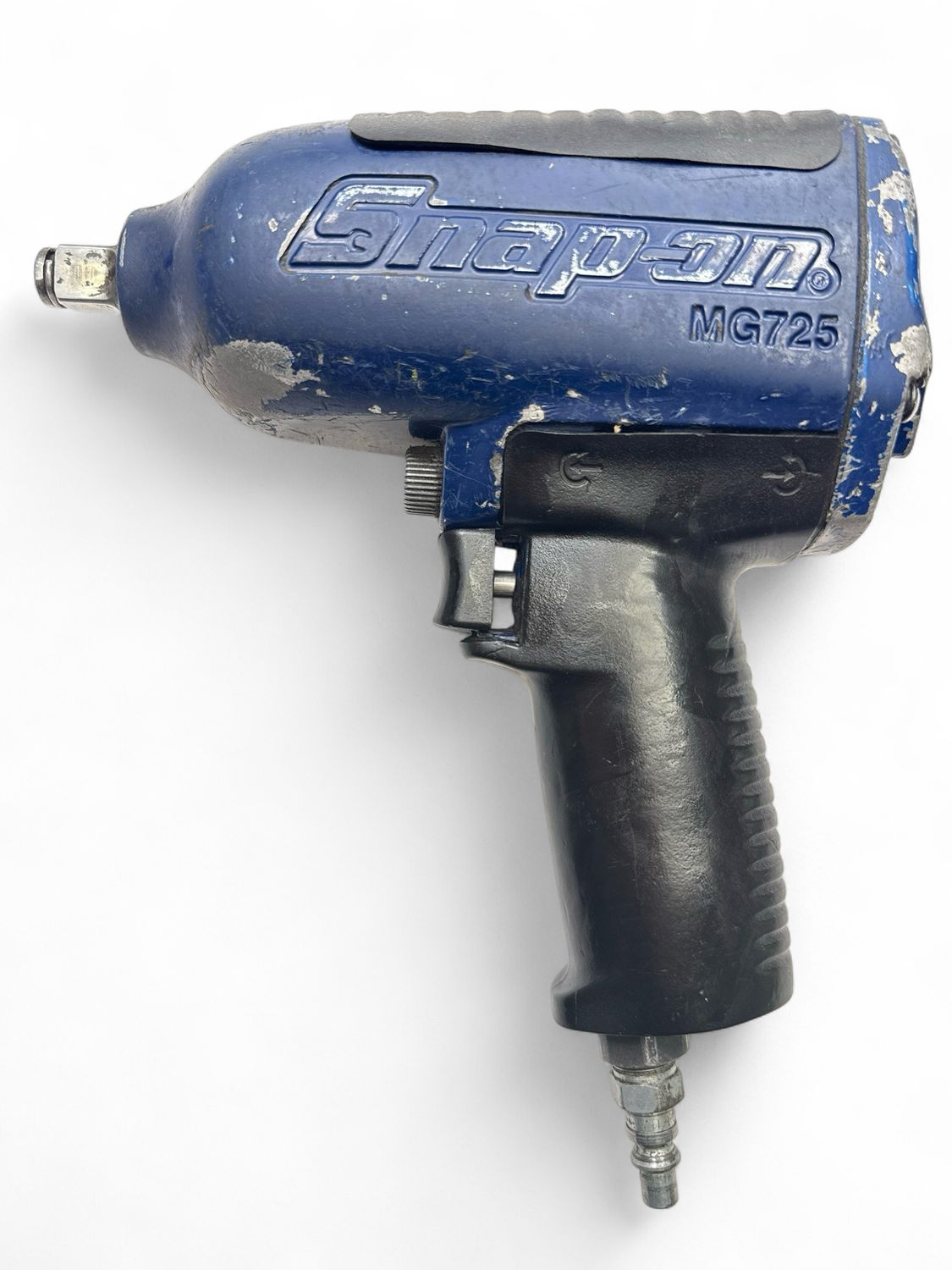 Snap On 1/2" Drive Heavy-Duty Air Impact Wrench (Blue), MG725
