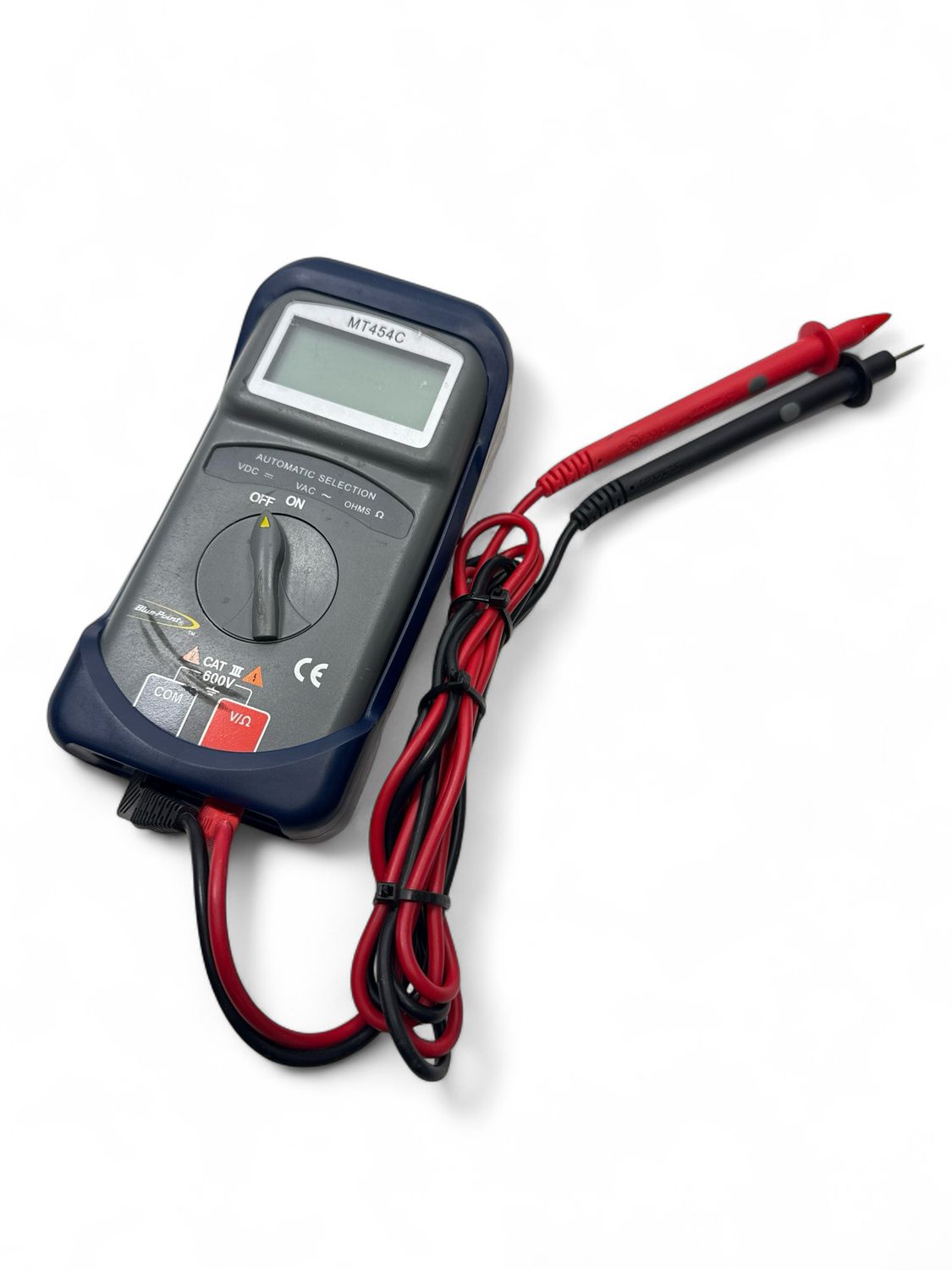 Blue Point Automatic Ranging Digital Multimeter, MT454C