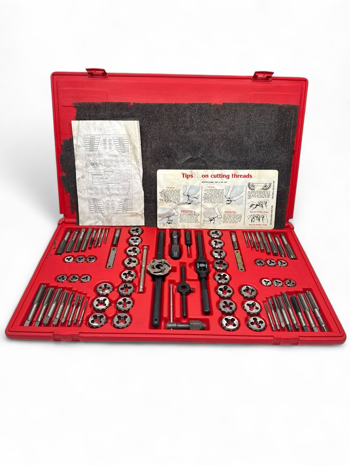 Snap On 76 Pc. Tap And Die Set, TDTDM500A