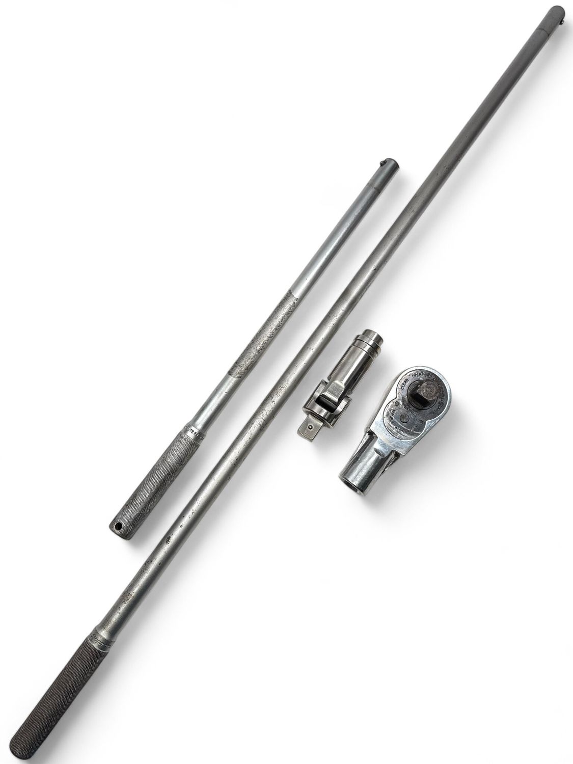 Snap On 4pc 3/4” Drive Ratchet, Breaker Bar & 2x Handles